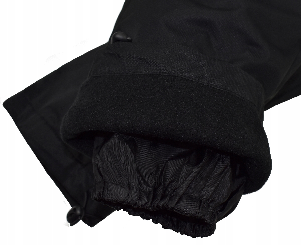 F26 Narciarskie SPODNIE Ocieplane Polarem Czarne - 122/128 Rozmiar (new) 128