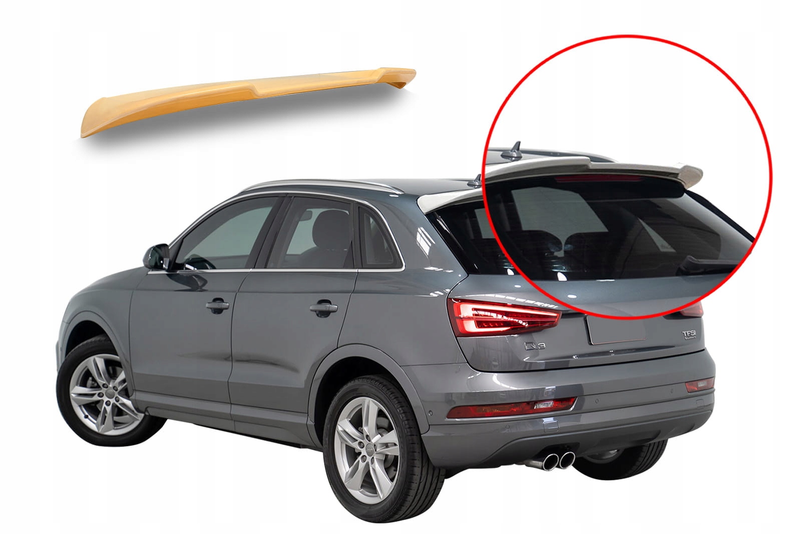 5905226107487 - Спойлер багажника AUDI Q3 8U 2014-2018 LIFT