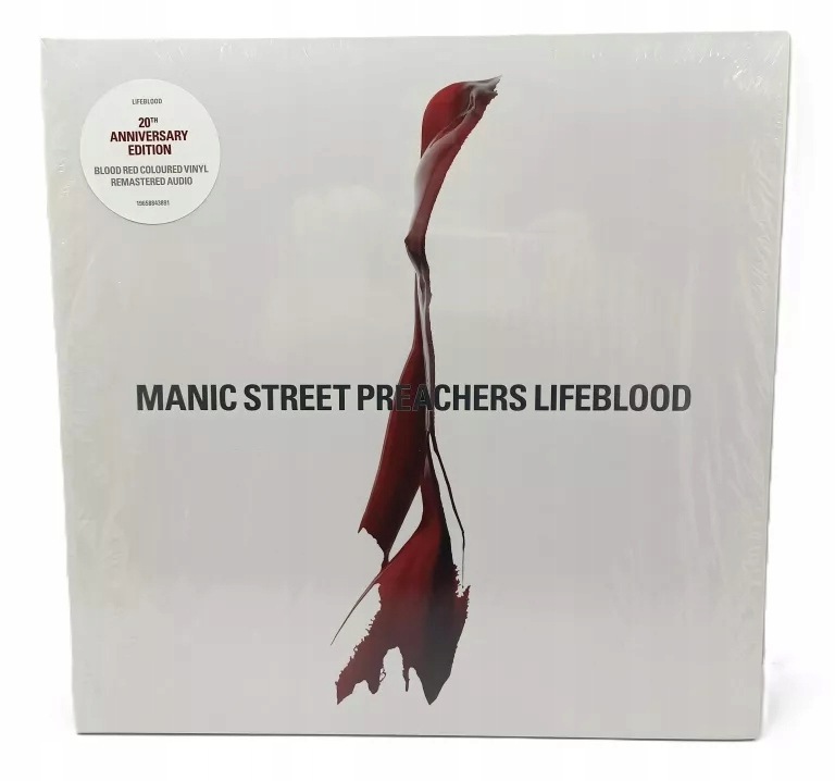 Lifeblood 20 Manic Street Preachers RED2 Vinyl