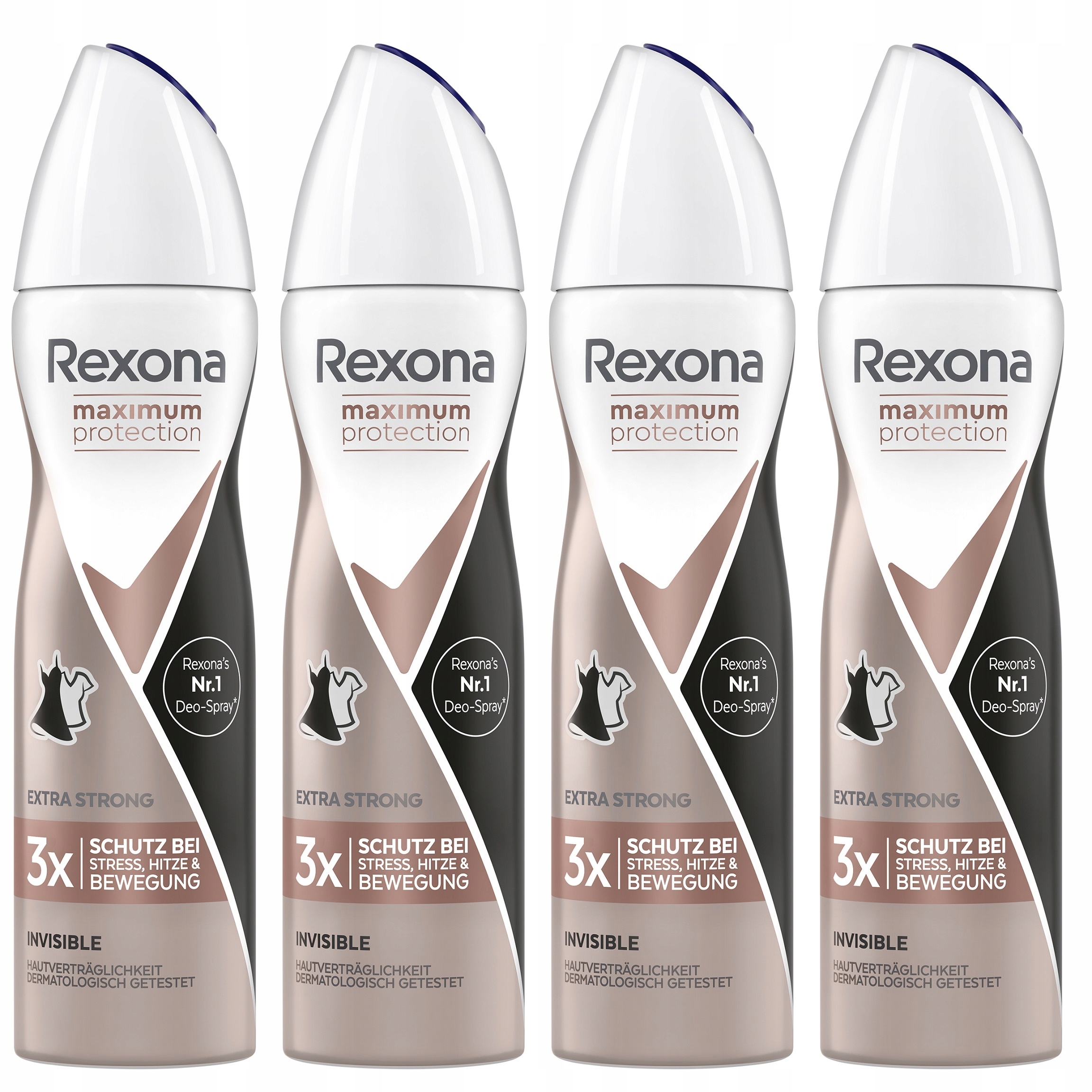 

Rexona Antyperspirant Maximum Invisible 150ml x 4