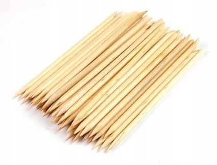 PATYCZKI Z DRZEWA POMARAŃCZOWEGO 25 SZT MANICURE