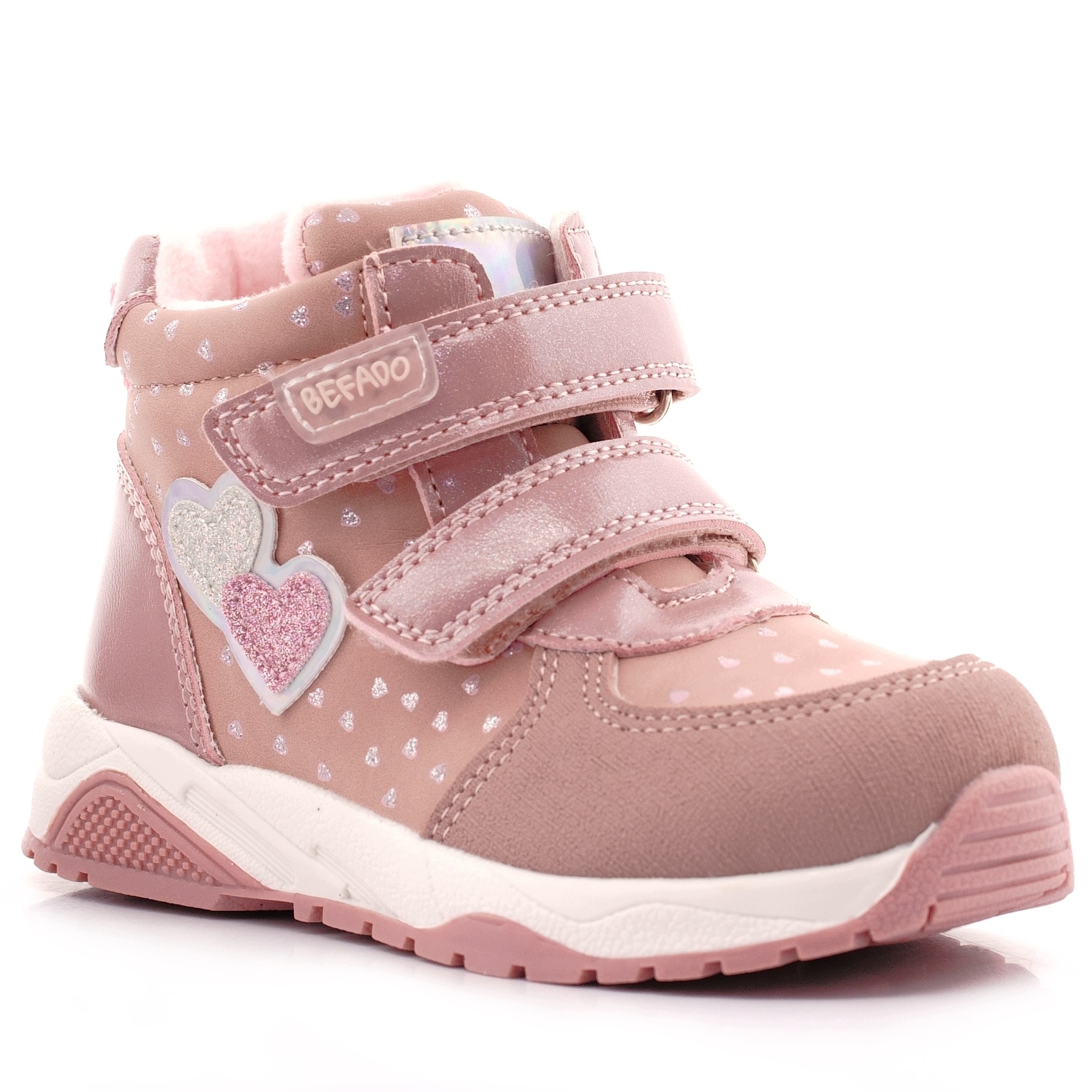 Befado Trzewiki Dziewczęce Barefoot Buty Zimowe Ocieplane 169BP050 25