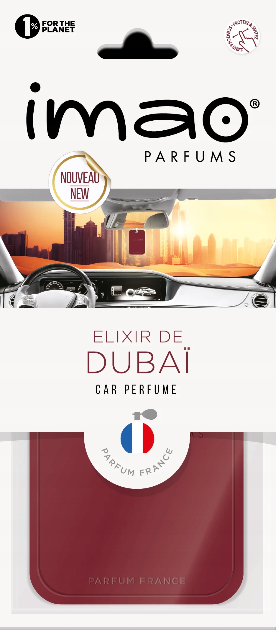 Karta Elixir De Dubai Zapach do samochodu Imao