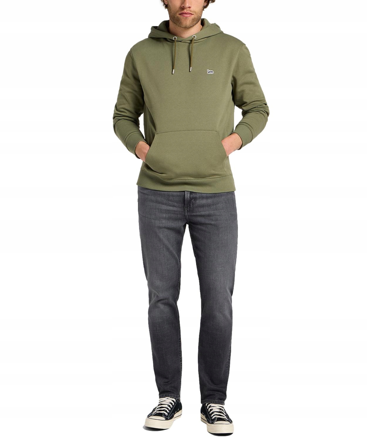 Spodnie Męskie Lee Austin Dark Smoke szare czarne 112355803 W36 L32 36/32