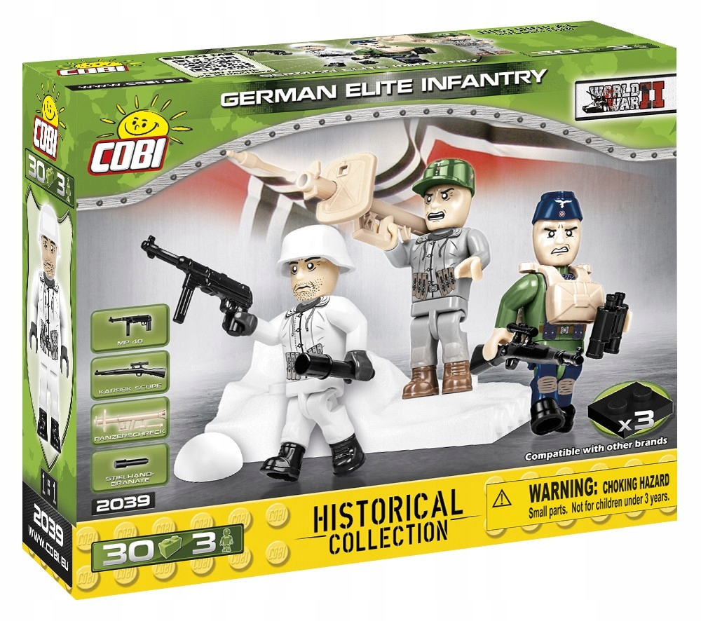 

Klocki Figurki German Elite Infantry 30 el. 2039