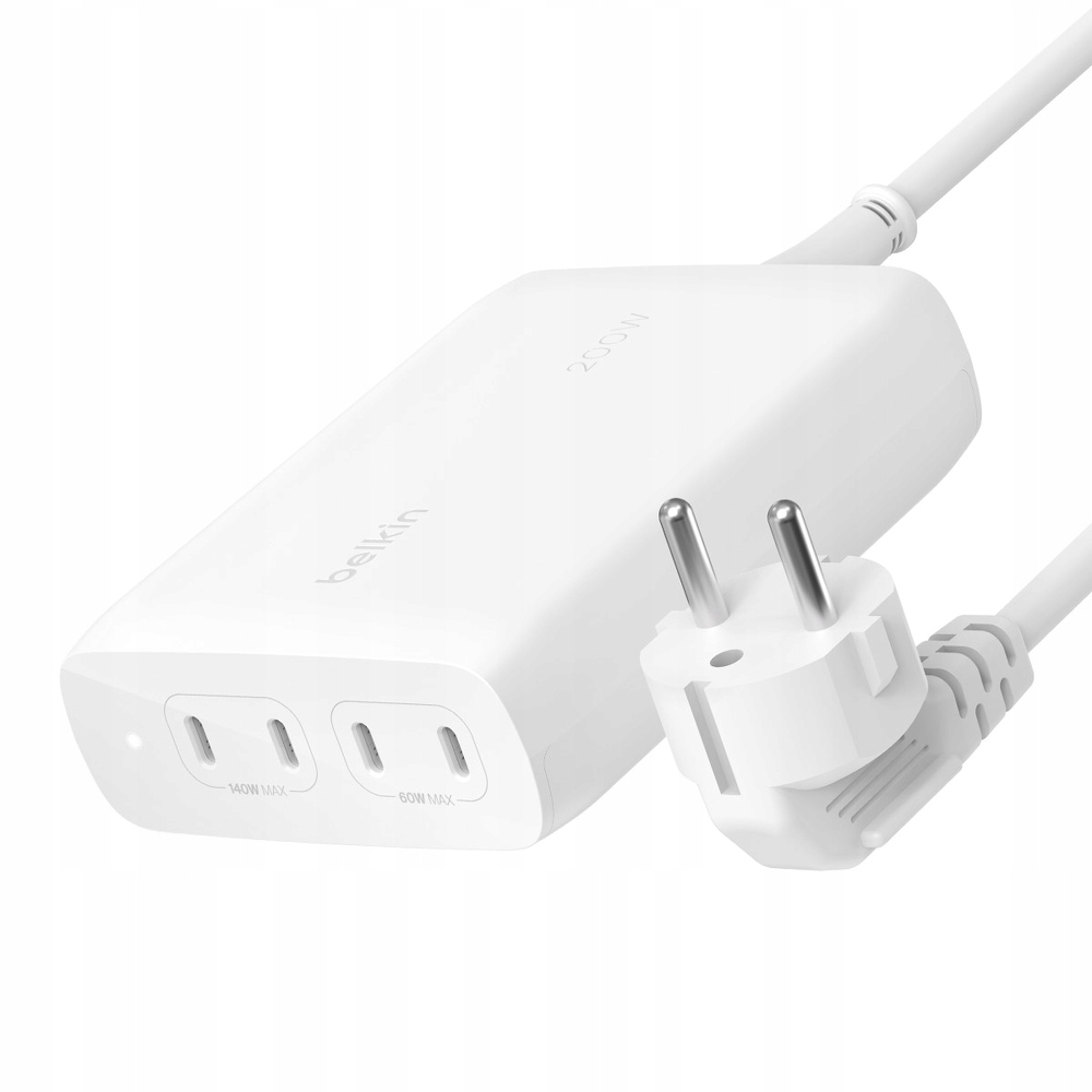 Belkin BoostCharge Pro – síťová nabíječka Power Delivery, 4 porty Usb-c,