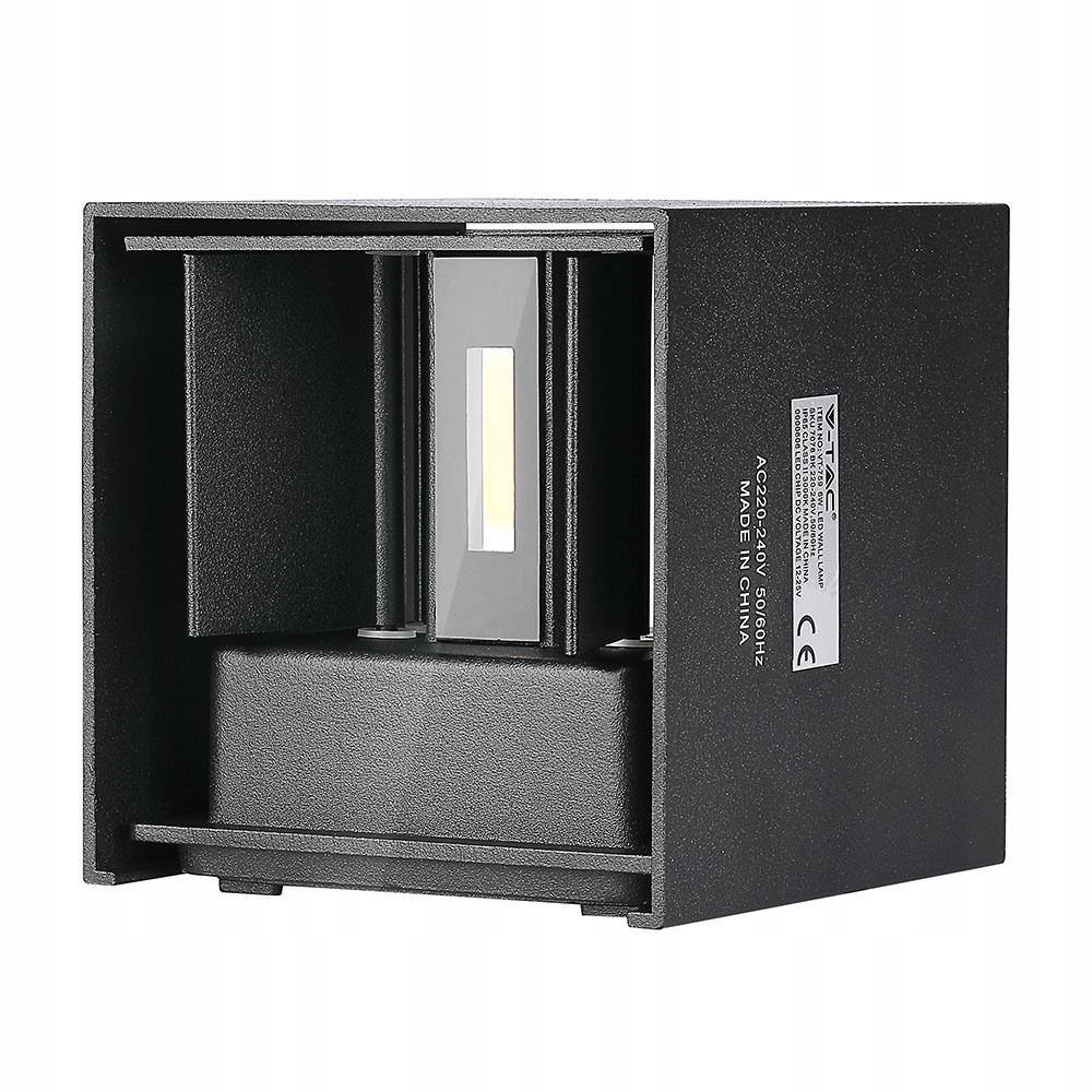 

Kinkiet Led Bridgelux 6W Sześcian VT-759 czarny