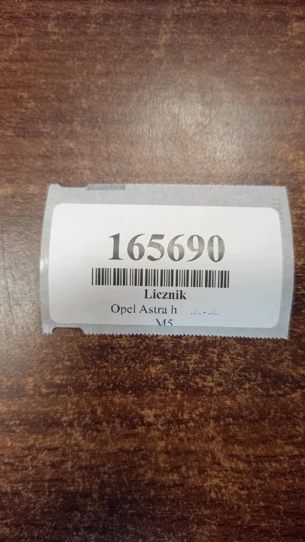 OPEL ASTRA H budíky 13216684PF