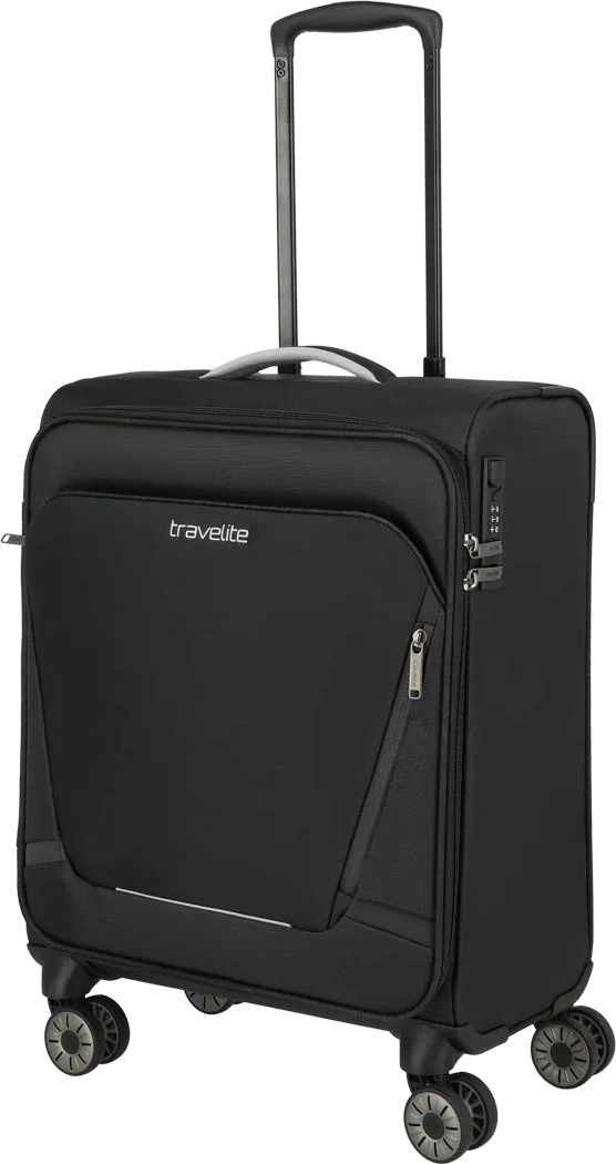 Walizka kabinowa Travelite Jetpack Max 55 cm Black