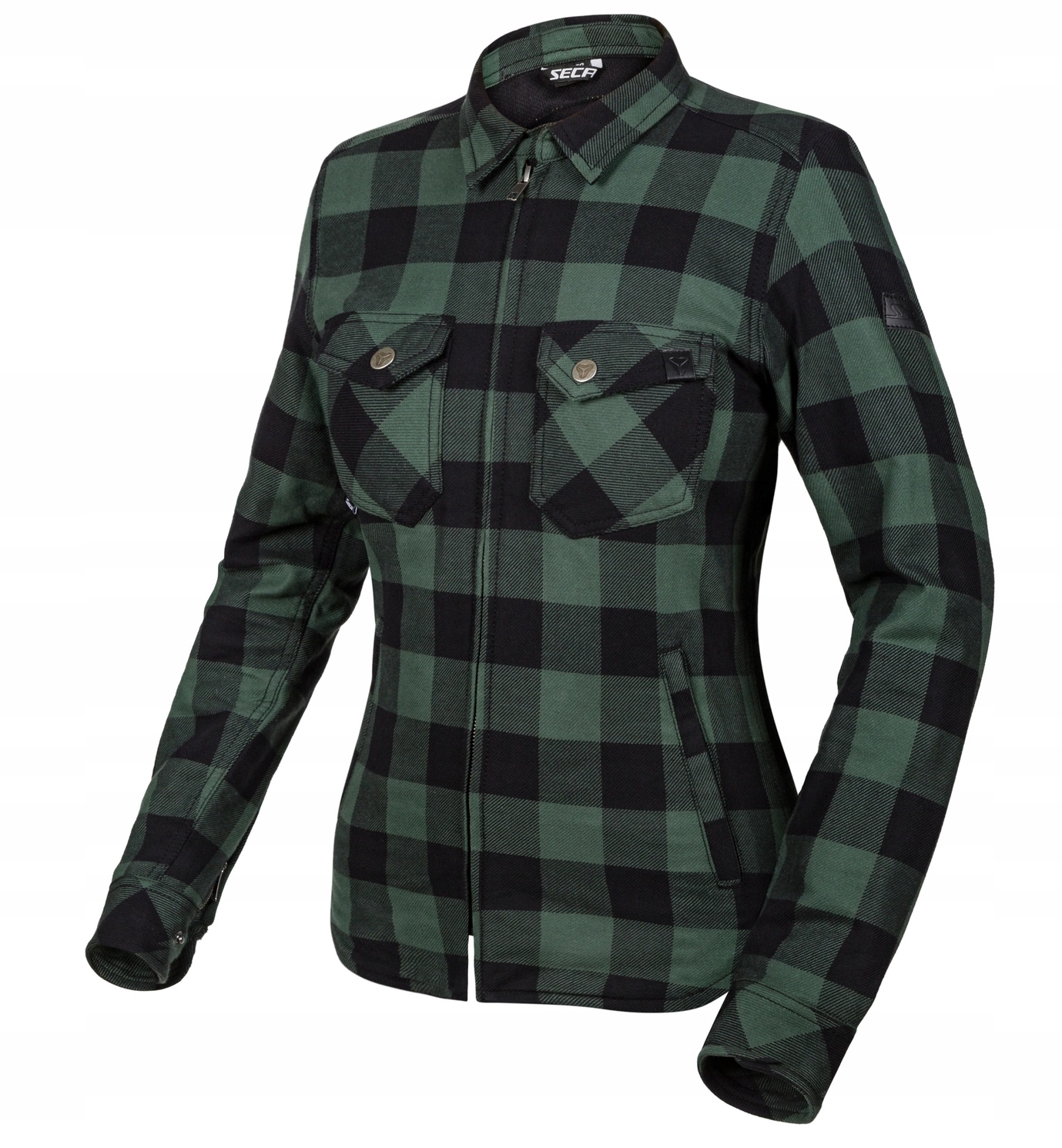 Seca Marshal II Dámska Textilná Motocyklová Košeľa Zelená Green Lady