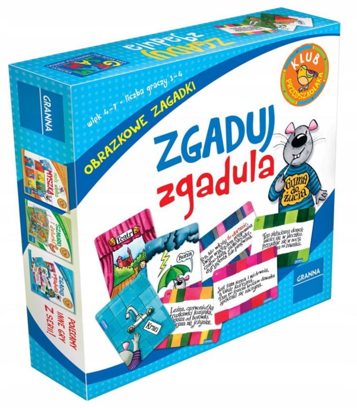 Zgaduj zgadula Obrazkowe zagadki 4-7 lat