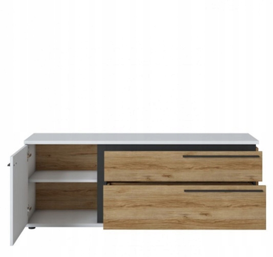 Szafka RTV pod Telewizor z Szufladami Salinas Marka Meble Wójcik