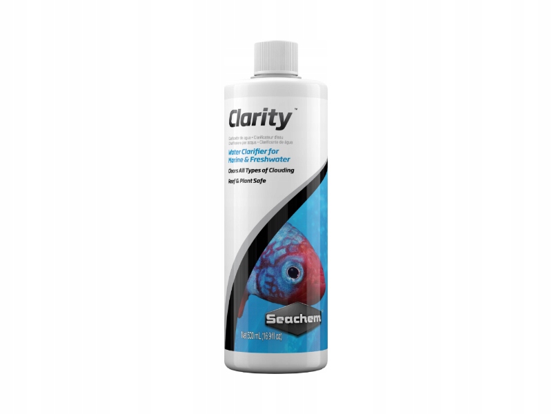 Seachem Clarity 500 ML – Odstraňuje Zakalení Vody