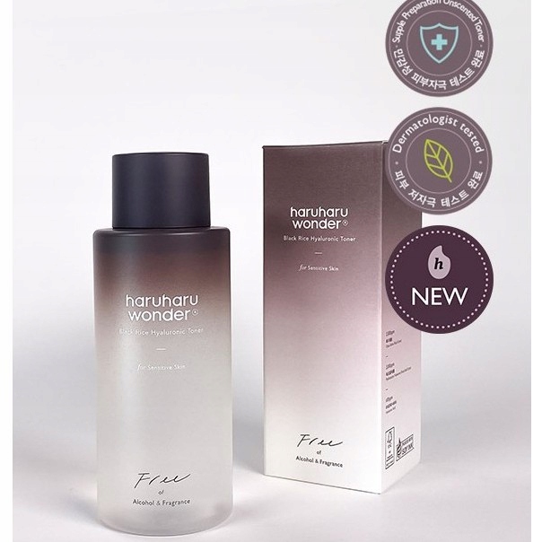 HaruHaru Wonder Black Rice Hyaluronic Toner For Sensitive Skin 150ml - Tonik do cery wrażliwej — 2