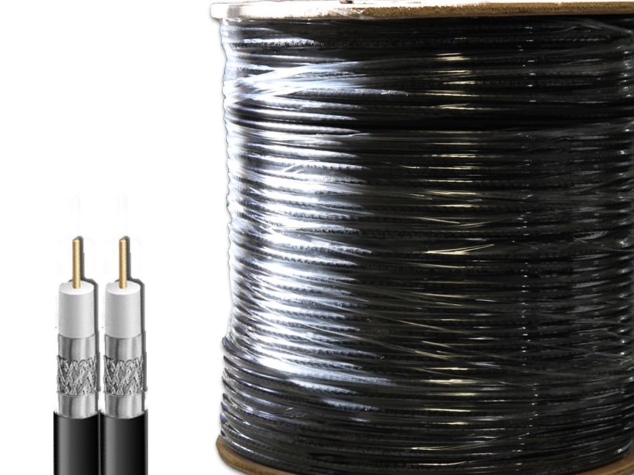 

Kabel Przewód Koncentryczny Antenowy RG6U Cu 25m