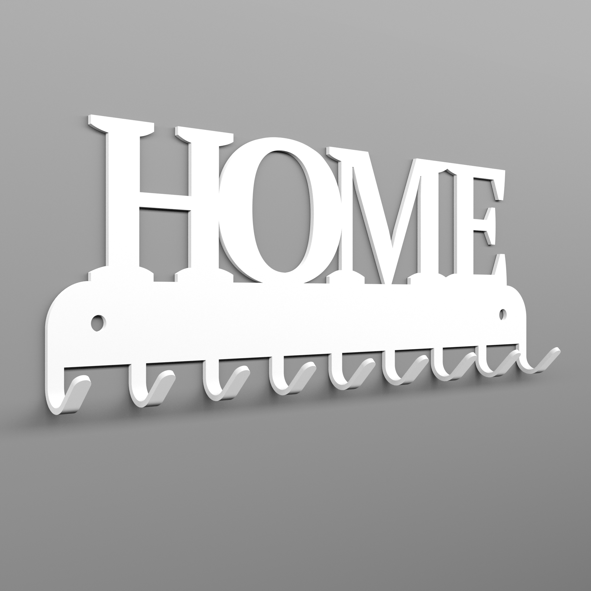 WIESZAK NA KLUCZE ŚCIENNY NA ŚCIANĘ BIAŁY Kod producenta wieszak na klucze na ścianę