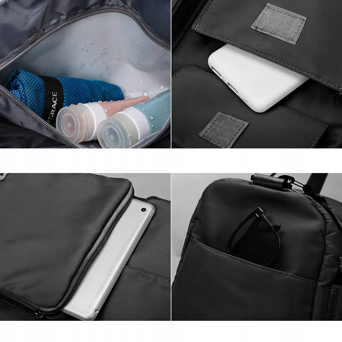 TORBA DAMSKA FUNKCJONALNA PODRÓŻNA SPORTOWA TURYSTYCZNA RÓŻOWA NA SIŁOWNIĘ Kod producenta 2