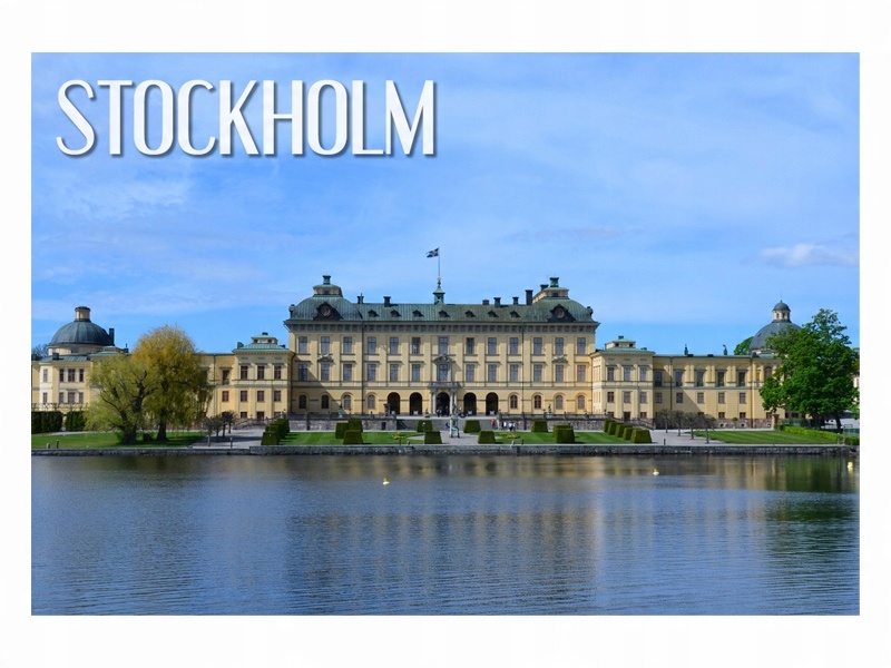 

Sztokholm Drottningholm Magnes na lodówkę