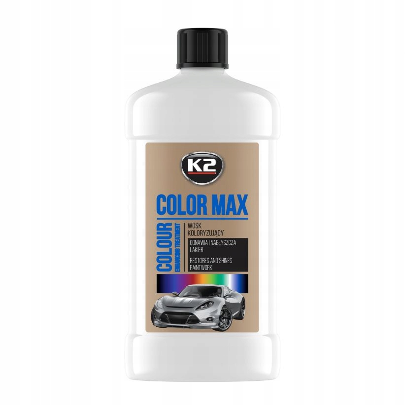 K2 COLOR MAX 500 ML BIAŁY WOSK KOLORYZUJĄCY