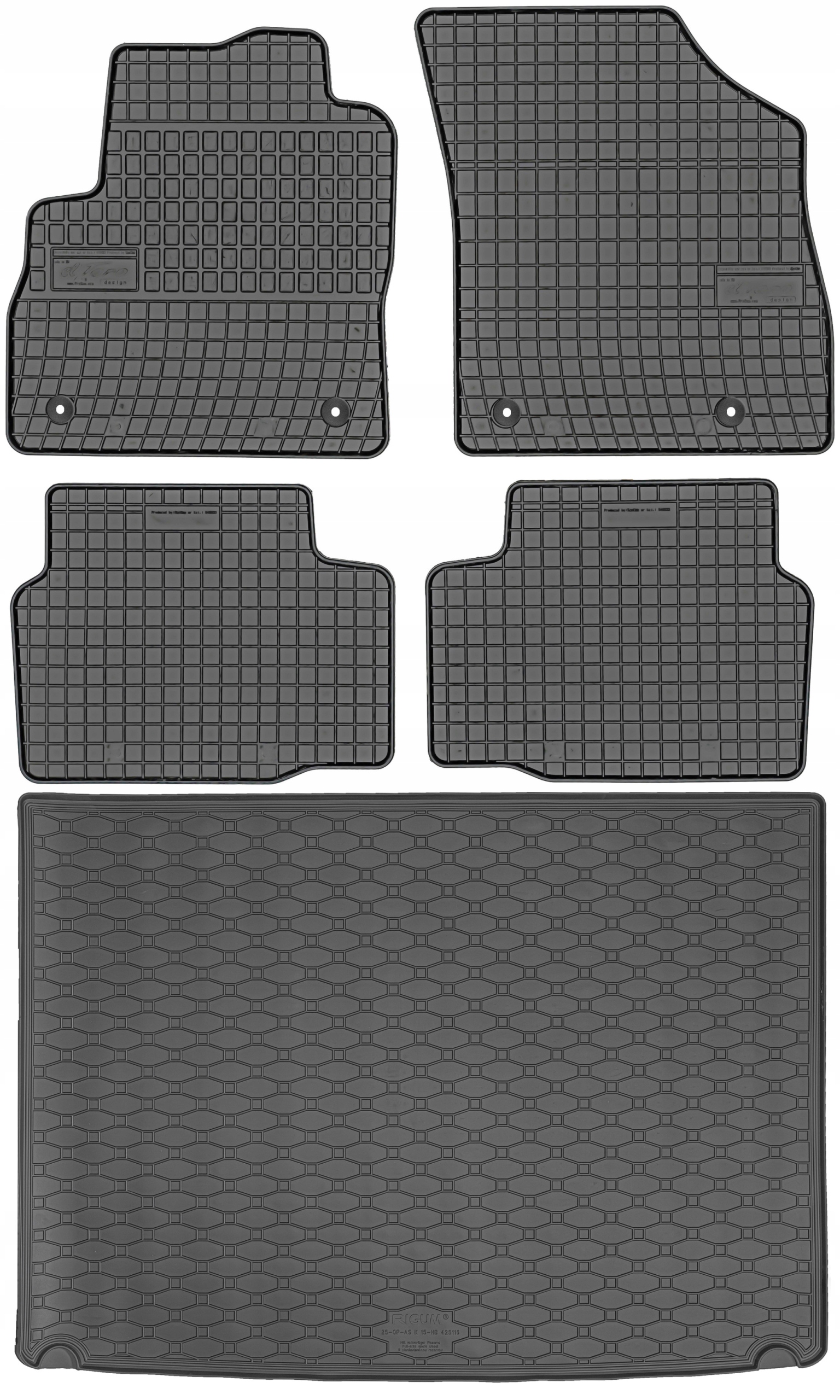 Opel Astra V K Hatchback 2015-2021 Sada rohoží koberčeky