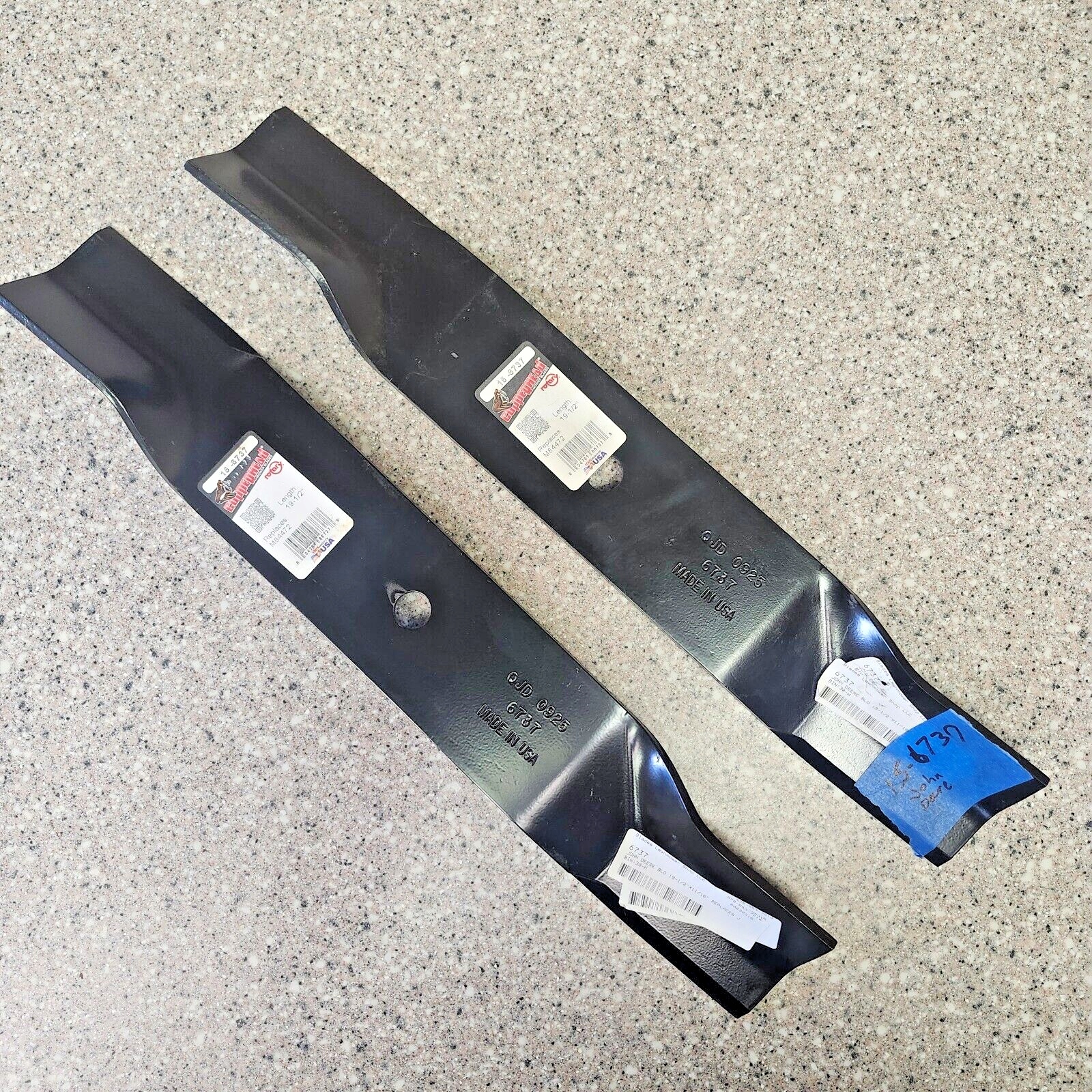 Nůž 49,5 CM John Deere Kosiska 38' Mulcz M84472