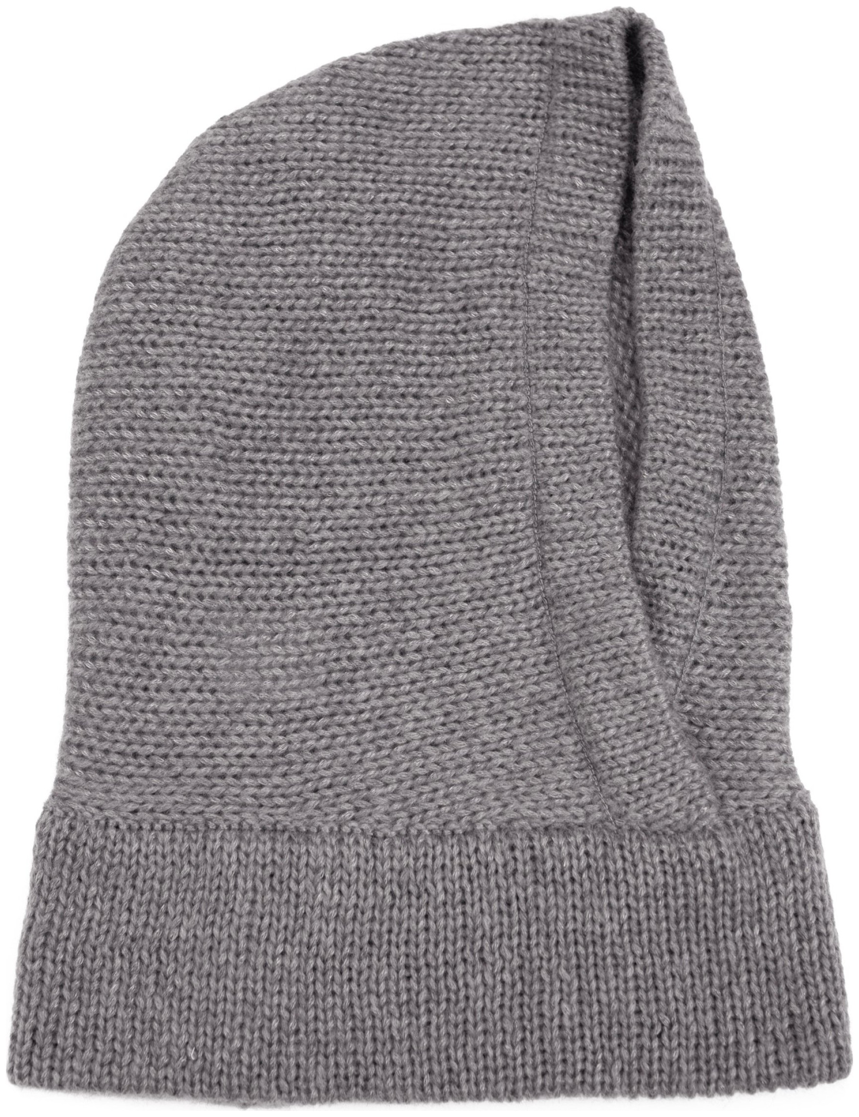 Dámská kukla Kopica kapuce místo čepice, polský merino šedá