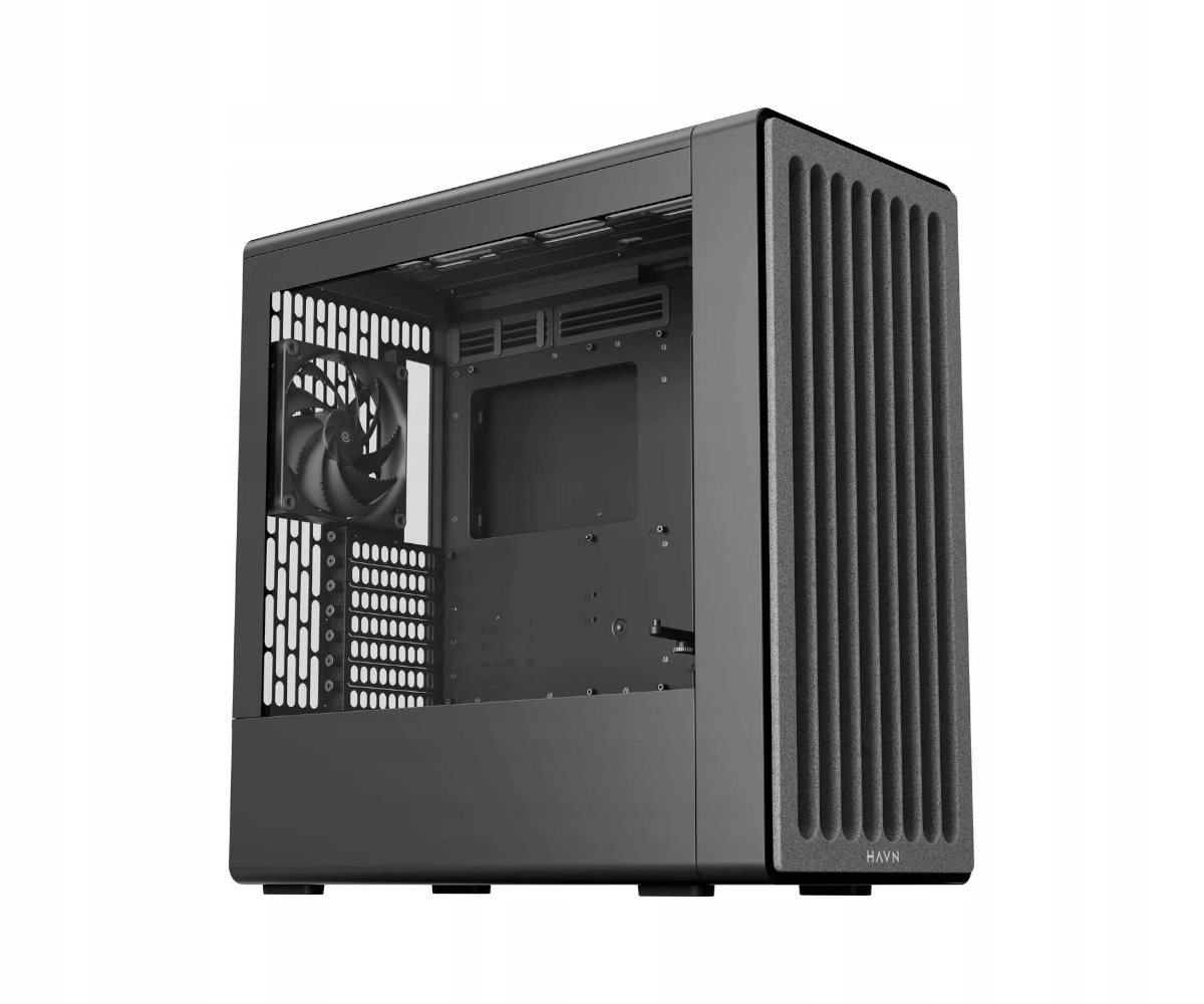Obudowa komputerowa Havn Bf 360 Flow Szkło hartowane Atx Midi Tower Czarna