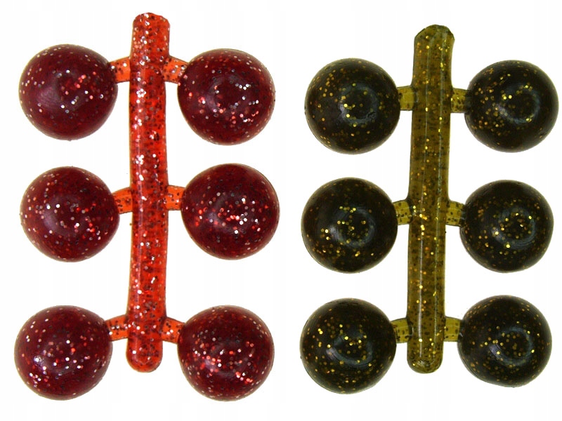 Sztuczne Kulki ArtBait Natural Floating Boilie 20mm Red & M.o. Glitter