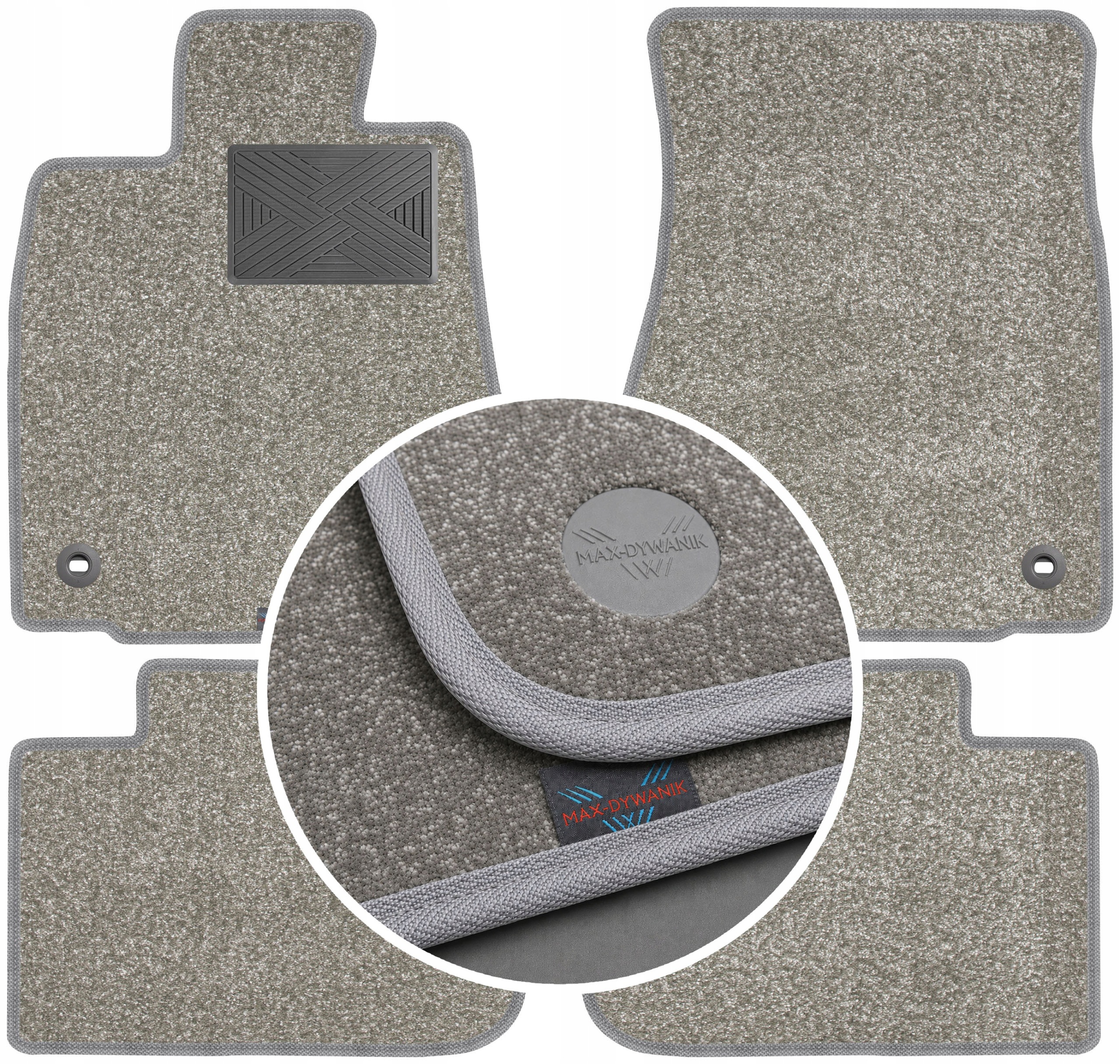 Koberce do auta Lexus Is III Sedan Limuzyna 2013-2020 Perl-Line 12mm