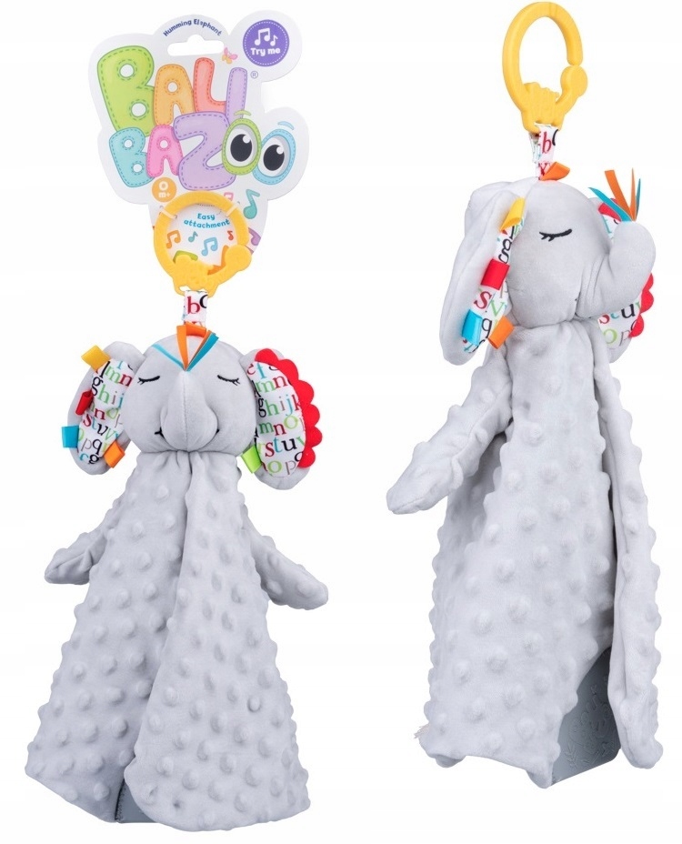 

BaliBaZoo Zawieszka Szumiący Słonik 3 typy dźwięk