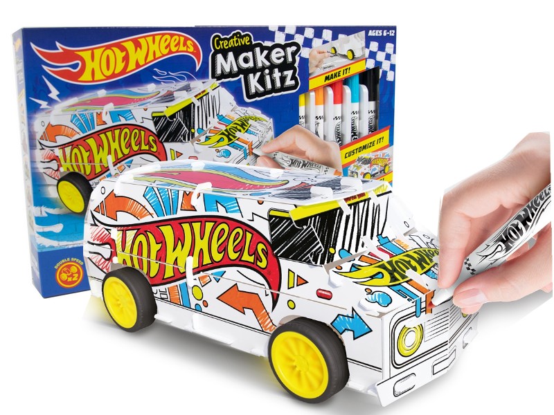 

Hot Wheels Van Maker Kitz Do Składania I Malowania