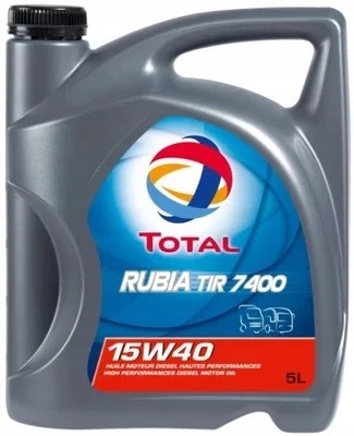 OLEJ TOTAL 15W-40 RUBIA TIR 7400 5L - TOT15W407400209