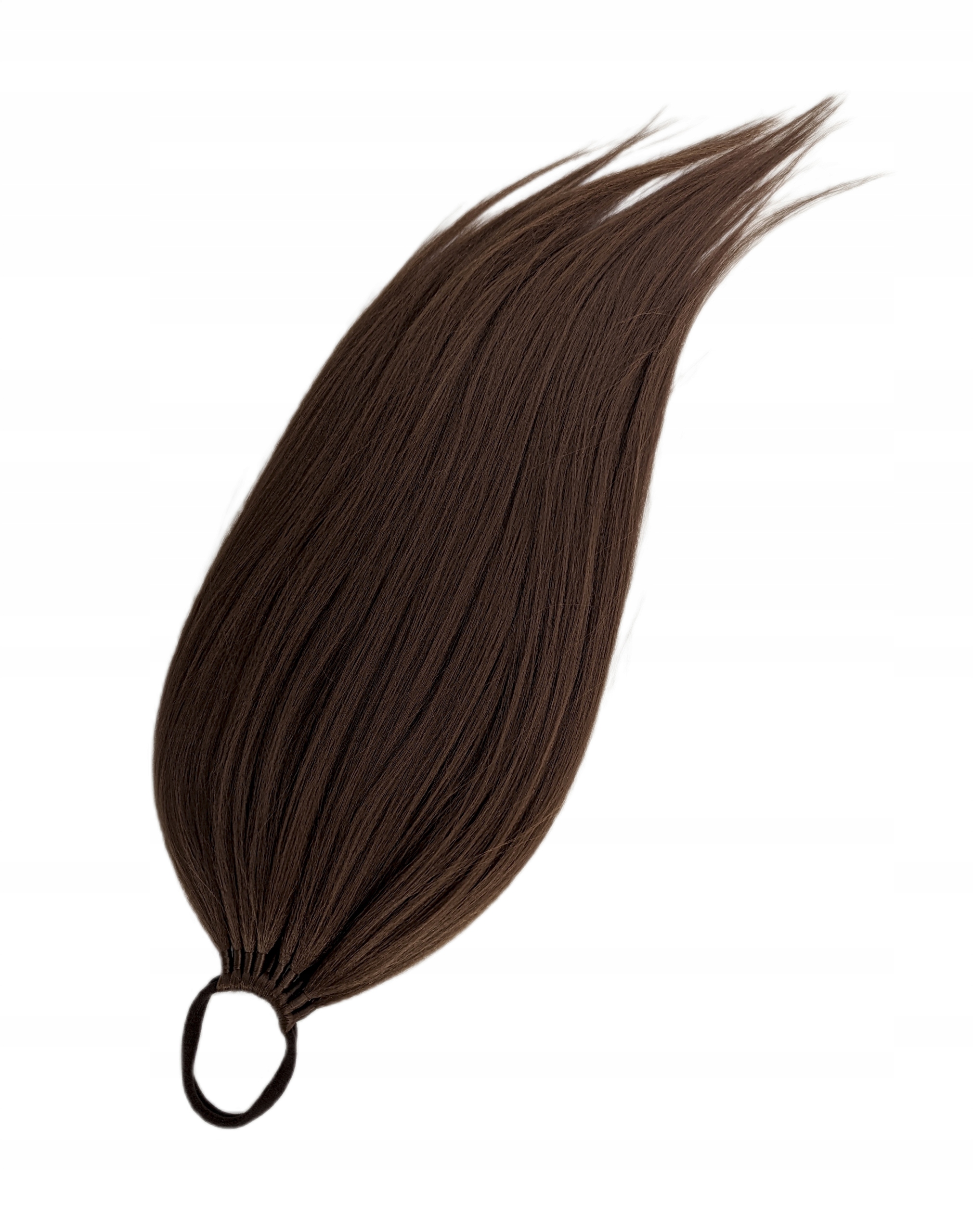 Připínací poník na gumičku, Příčesek, světle hnědá, Přírodní Šatník, 70 cm