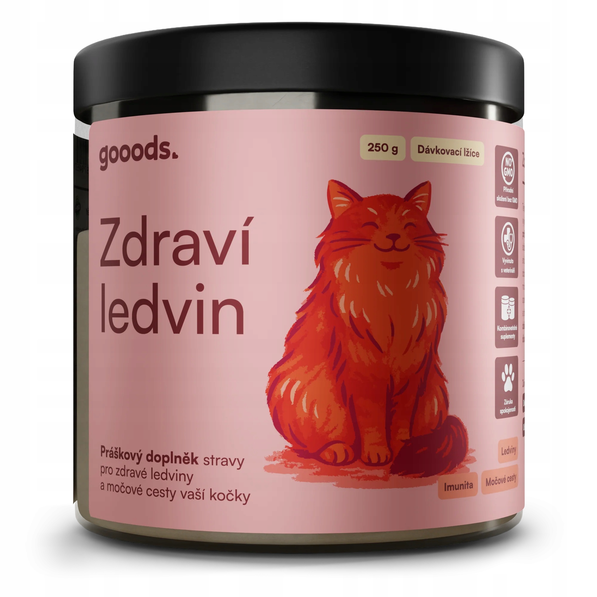 Levně Gooods. pro Zdraví ledvin koček 250g prášek