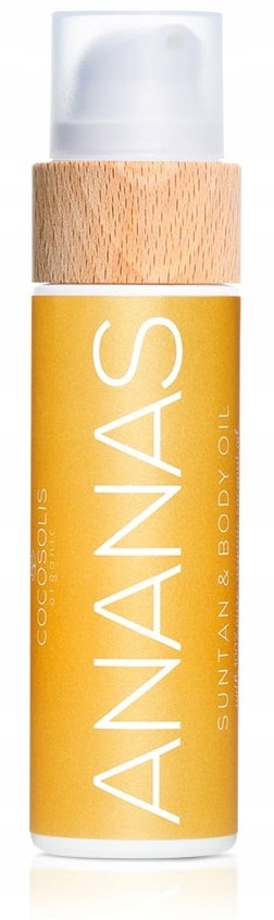 Ananas Pečující olej na opalování Cocosolis 110 ml Suntan & Body Oil