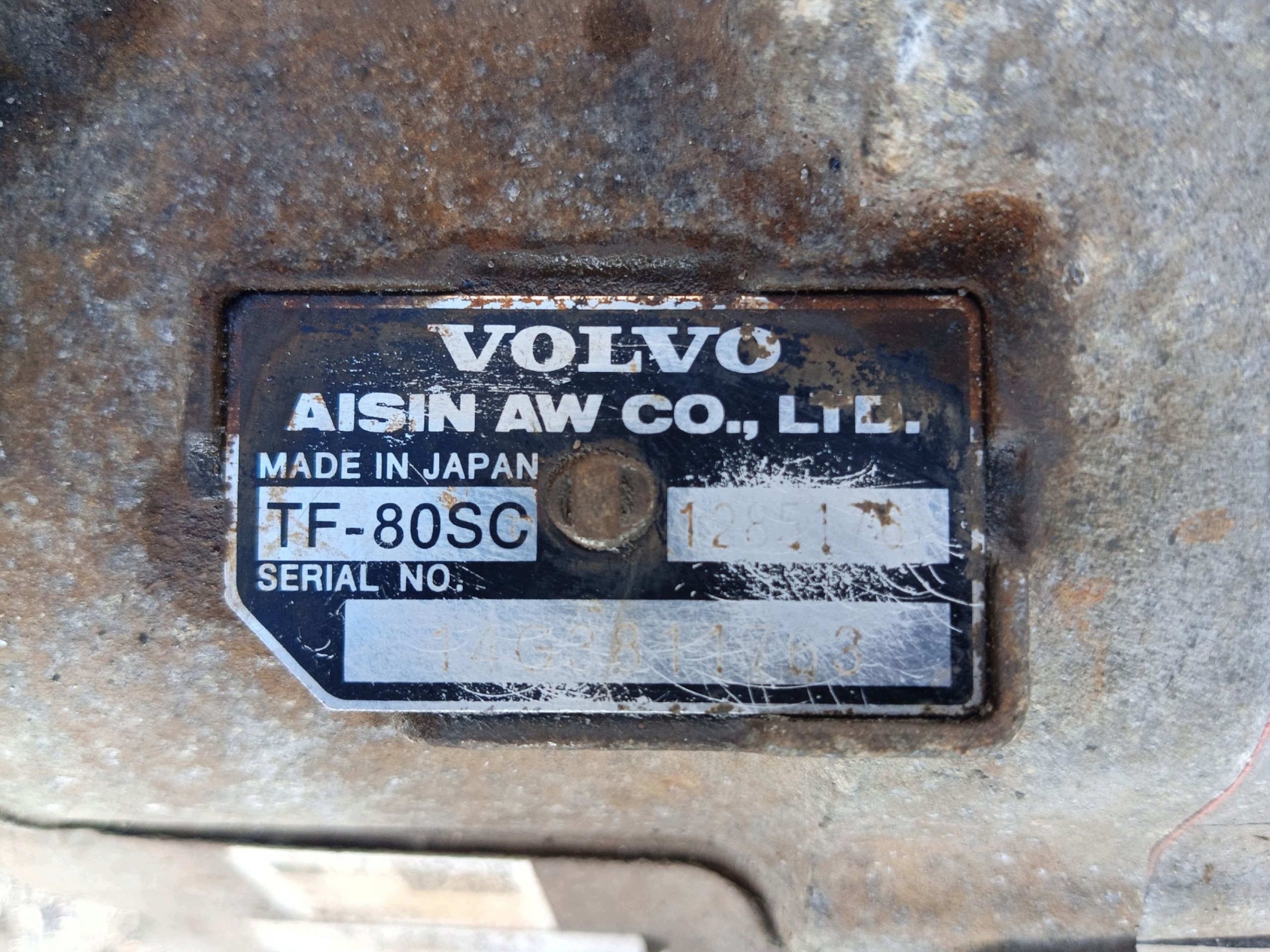 CAMBIO AUTOMAT VOLVO XC60 e 2.4 D4 181KM 1285176 238 TYS