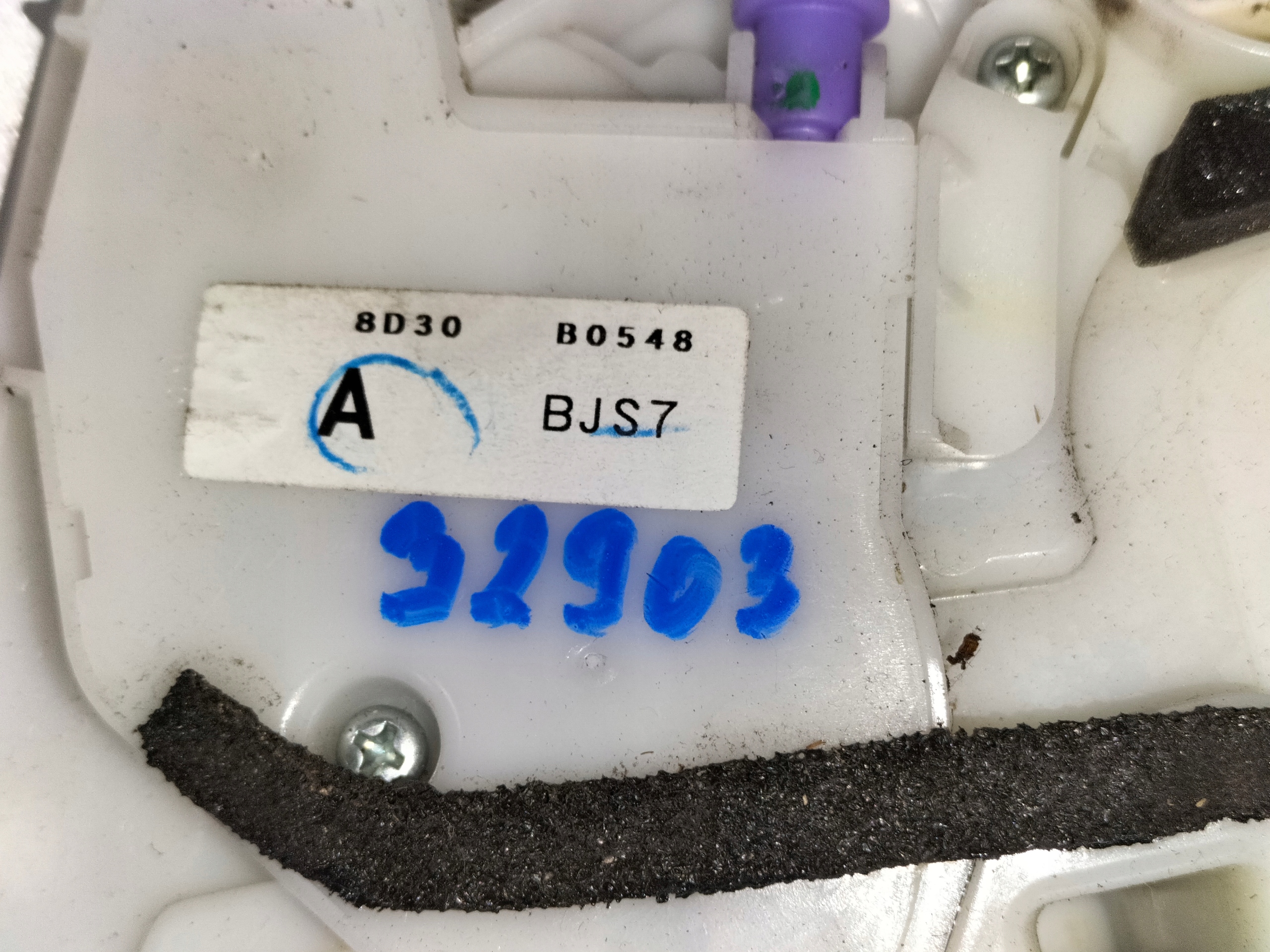 lock door przednich front right MAZDA 3 BM 13