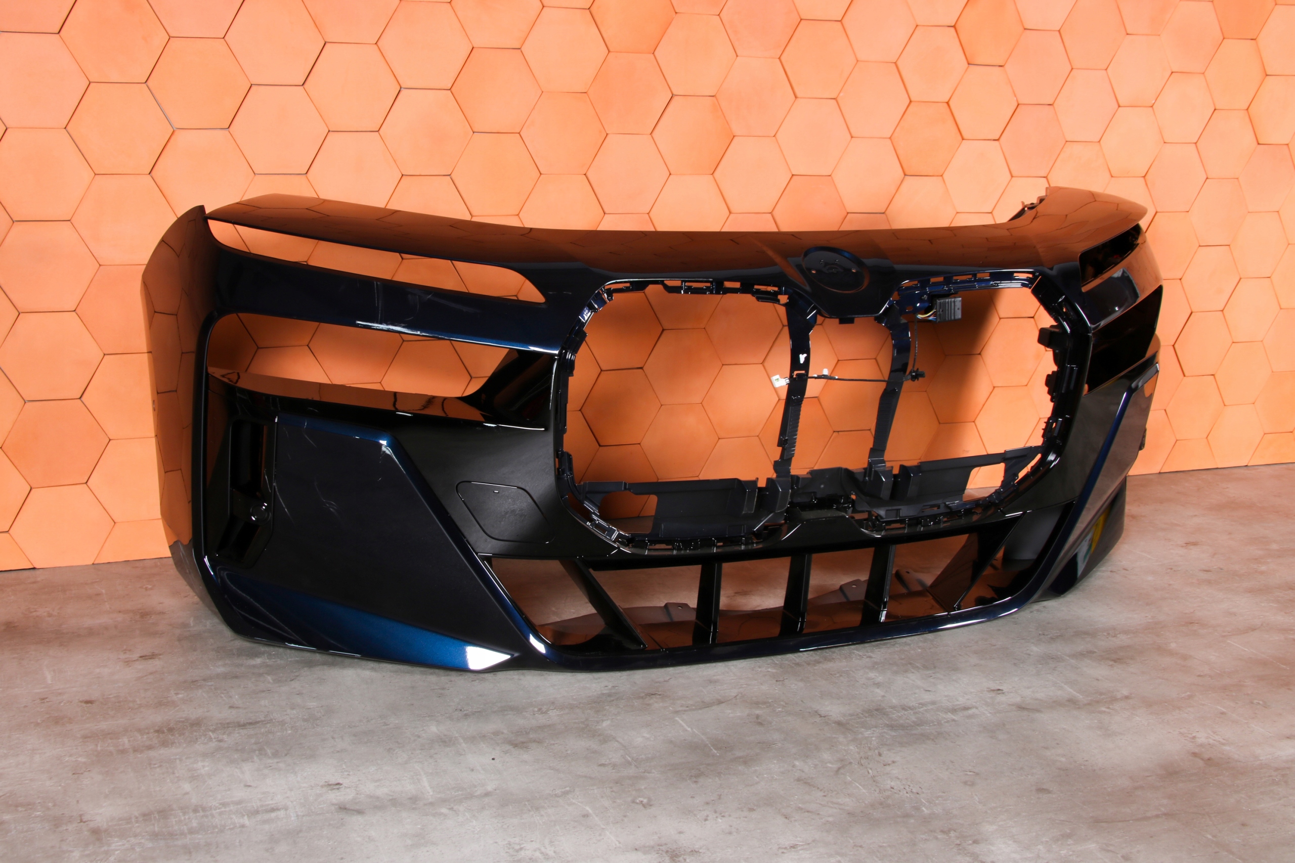 BMW 7 G70 i7 m-packet complete bumper front front 416 CARBONSCHWARZ