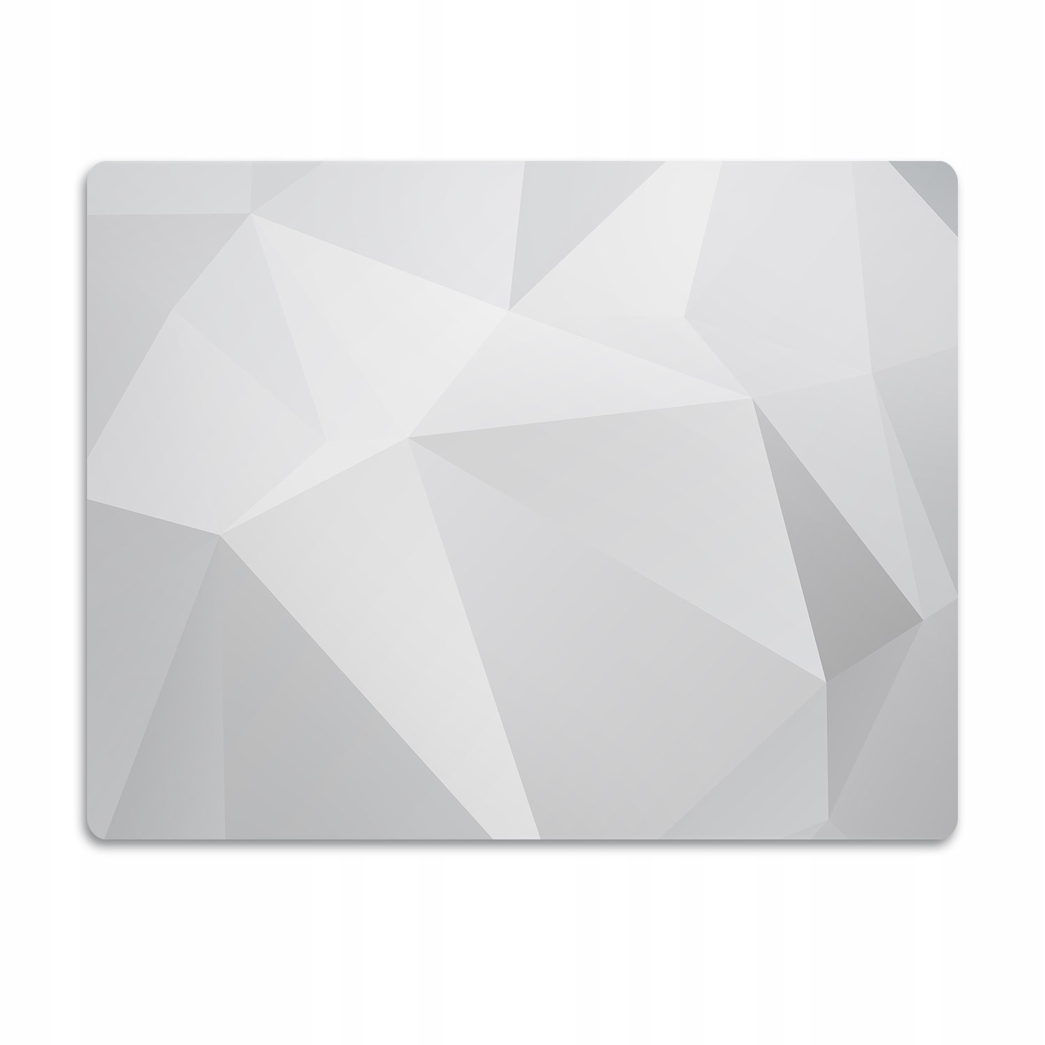 Levně Podložka pro psa pod misku Bílá abstrakce 60x40