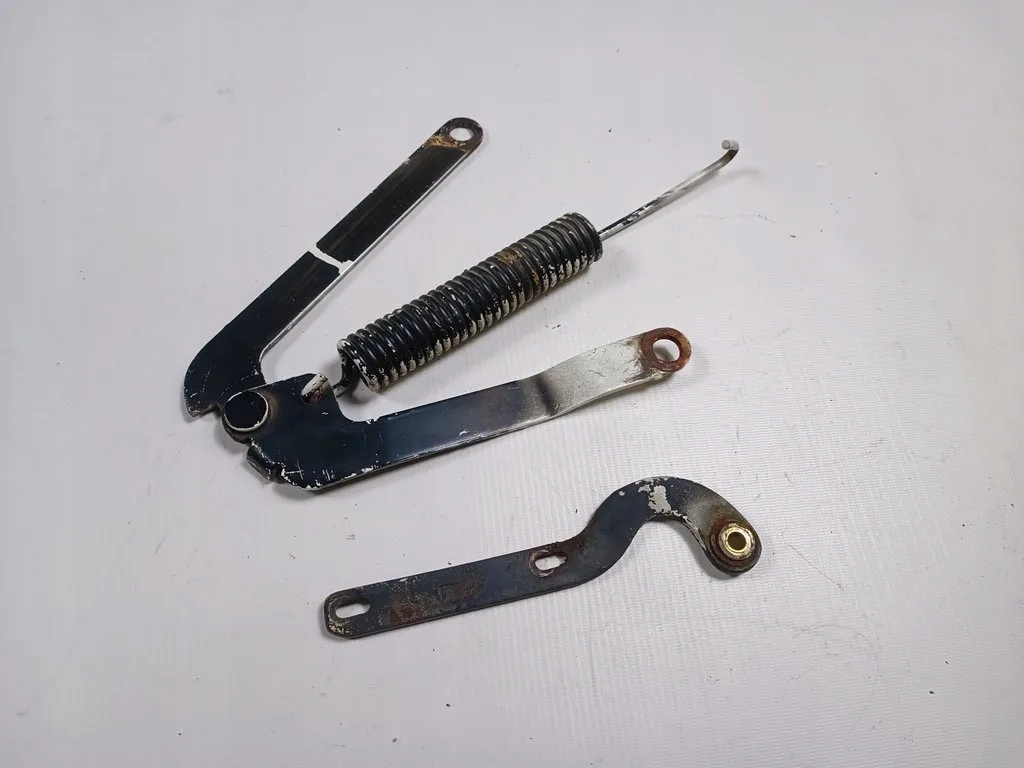 hinge bonnets left complete Mercedes SL C107 R107