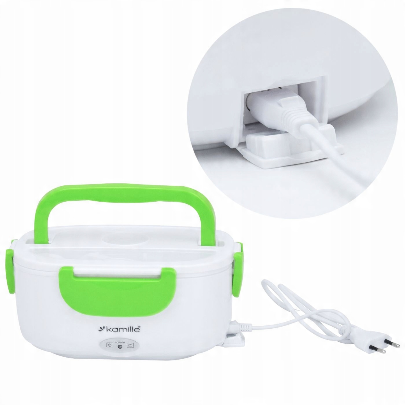 

Elektryczny Lunchbox Podgrzewany KM2130 1000ml Zie