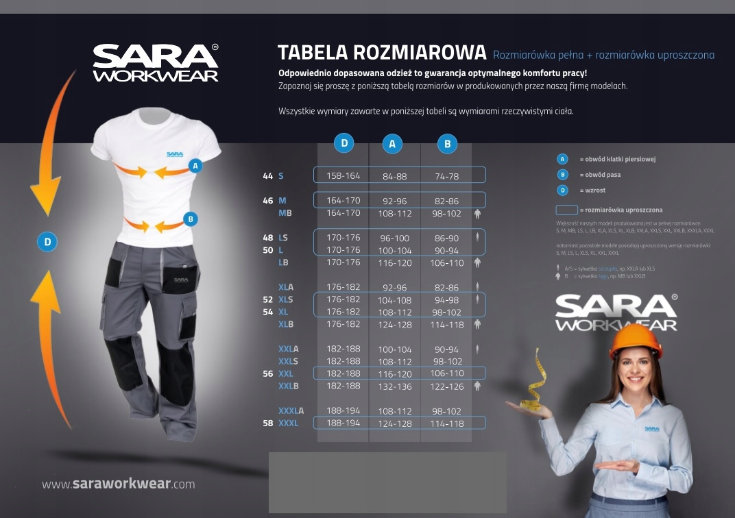 BLUZA TRUDNOPALNA SPAWACZ STANDARD 10-439 SARA R L Model SPAWACZ STANDARD
