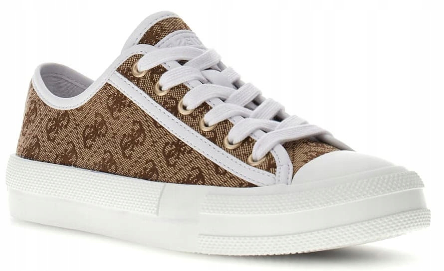 Dámské Tenisky, Sportovní Boty, Béžové, Logované, Módní Guess 40