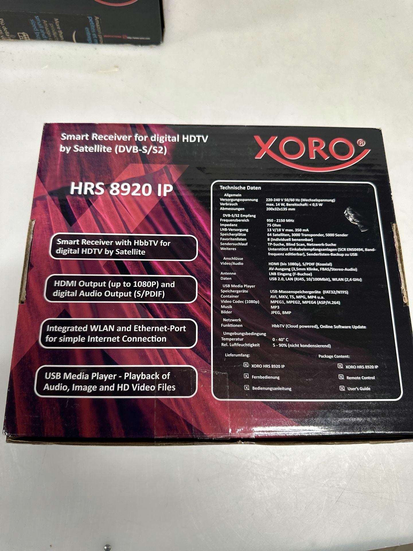 TUNER DVB-S2 XORO HRS 8920 IP Kod producenta SAT100613