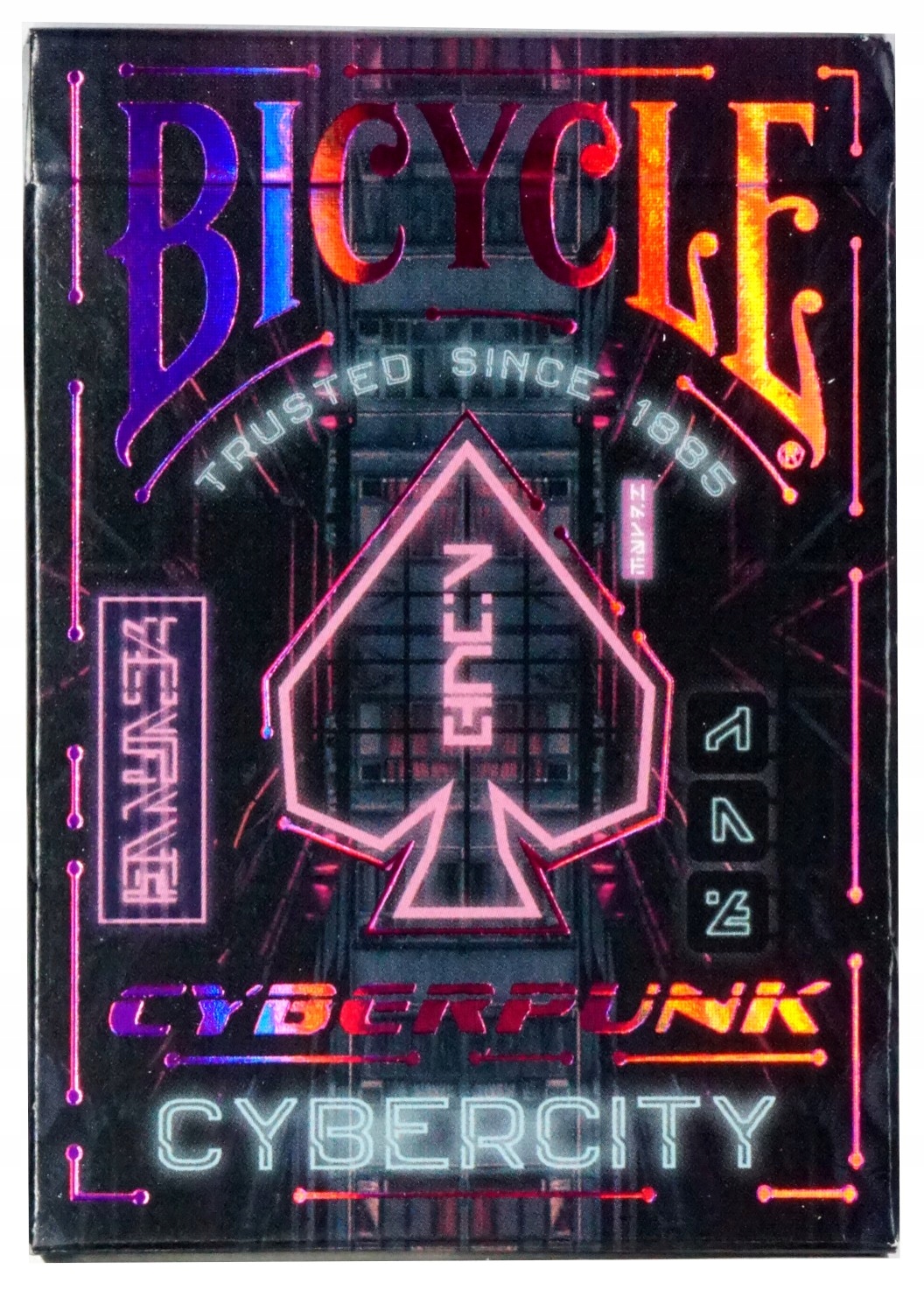 Karty do gry BICYCLE CYBERPUNKT CYBERCITY 1 TALIA