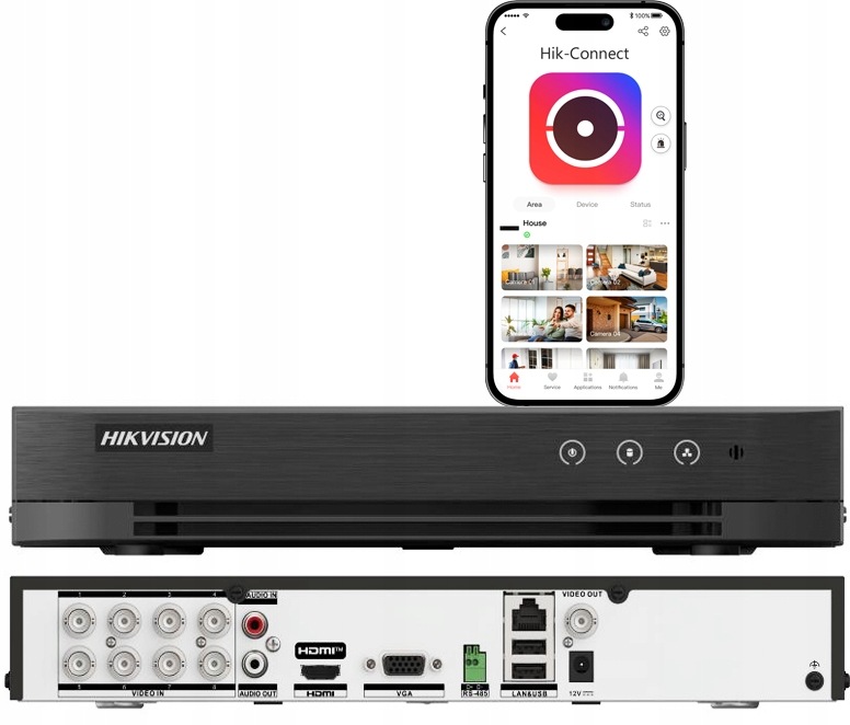 Ip Rekordér IDS-7208HUHI-M1/XT 8 Kanálů AcuSense Hikvision