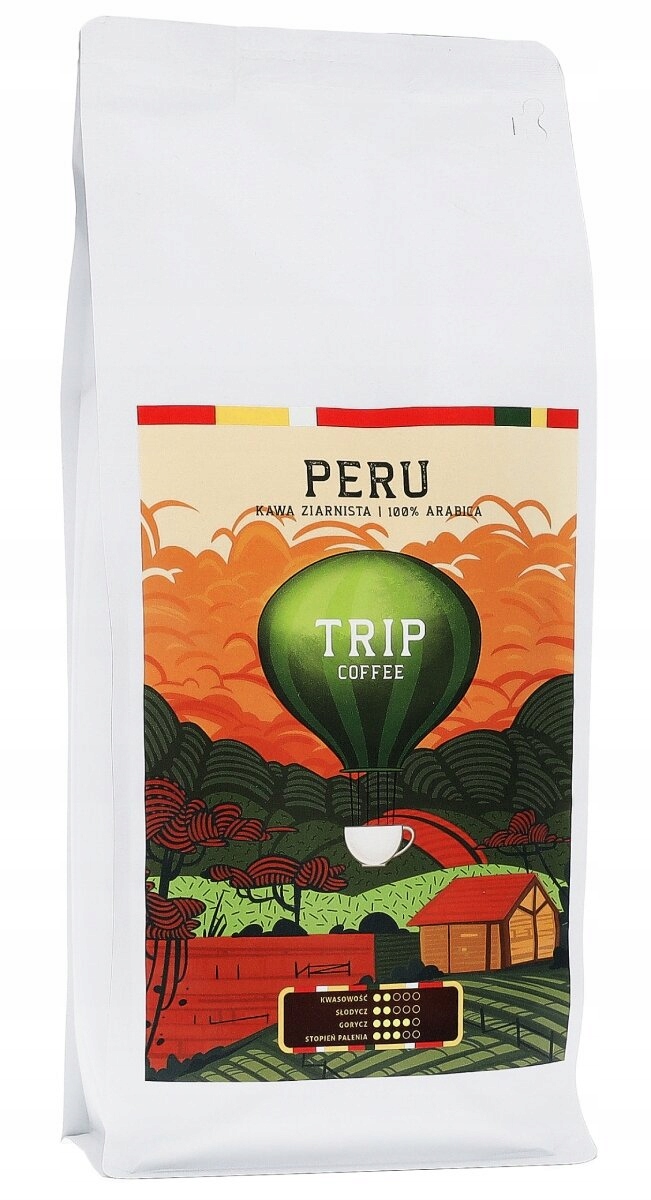 Kawa ziarnista 100% arabica Trip Coffee Peru 1000 g