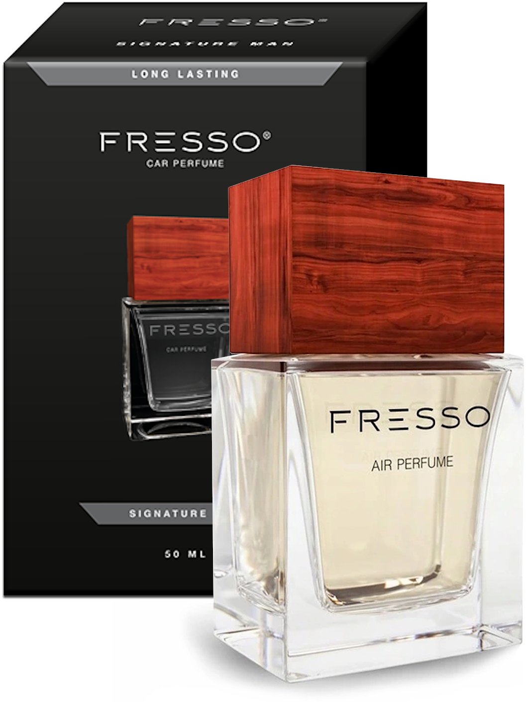 Fresso Signature Man Perfumy samochodowe Zapach do auta 50ml + KARTA TESTER Rodzaj atomizery