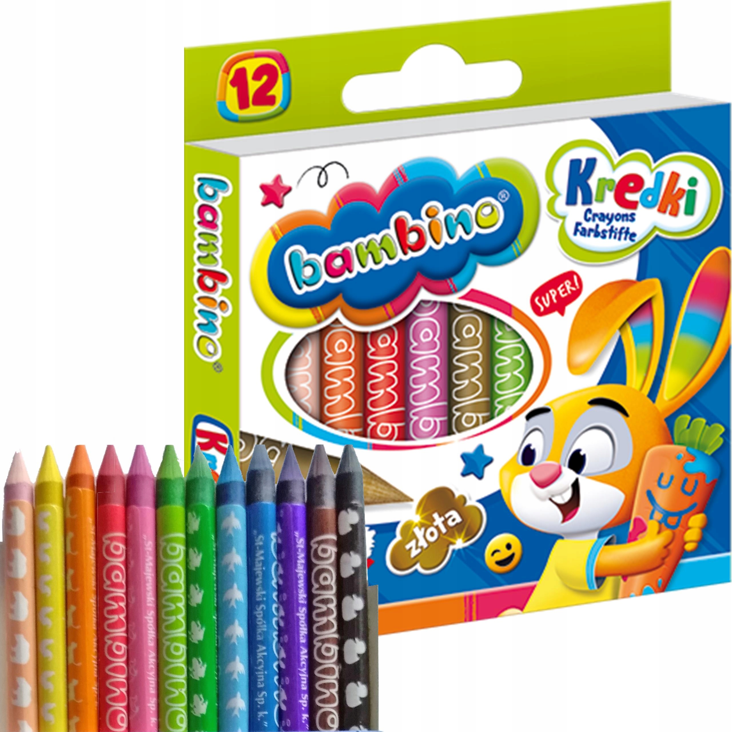 

Bambino Kredki Szkolne St.majewski