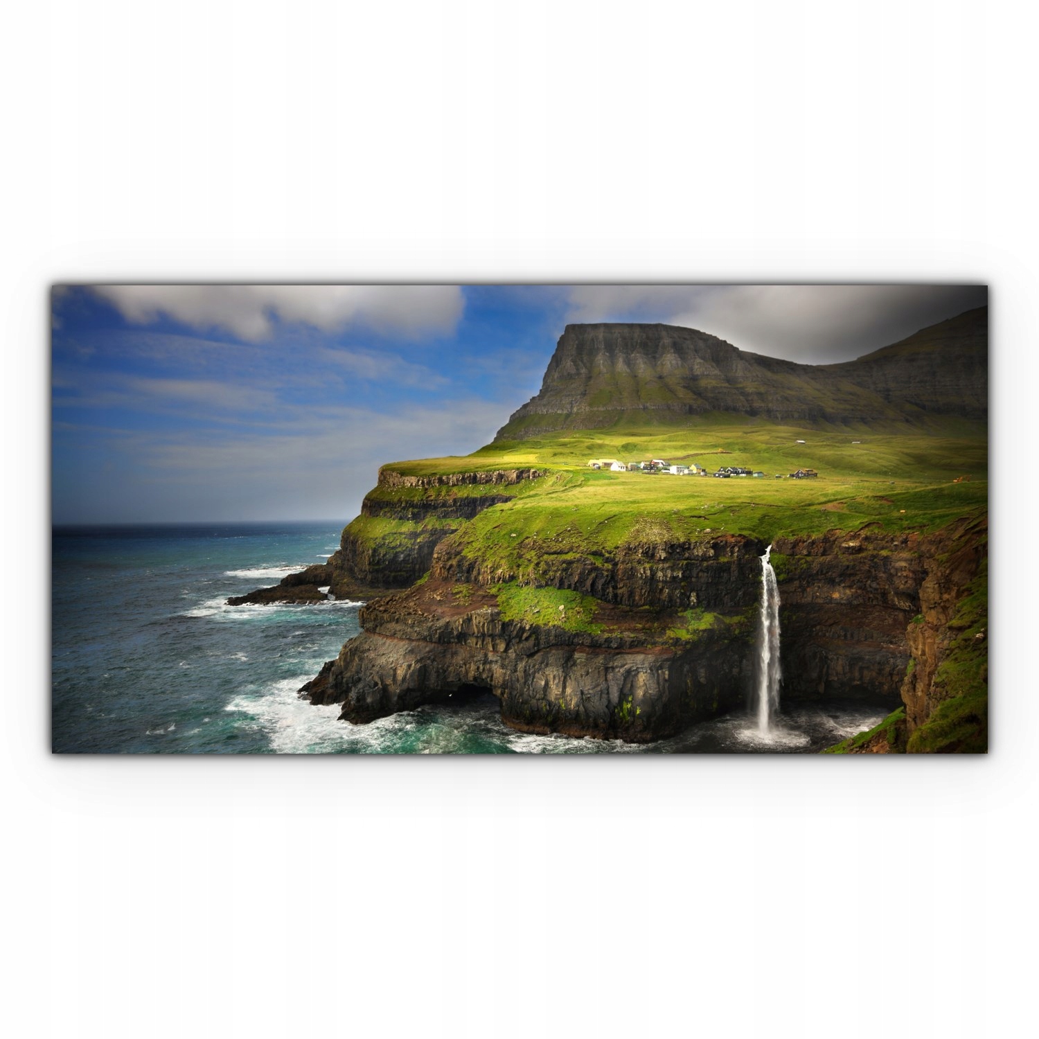 

Obraz na płótnie ścienny 140x70 Wioska Wyspa Morze